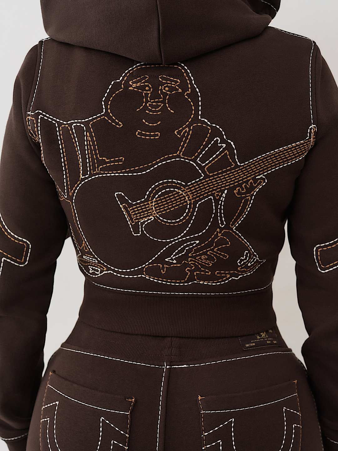 True Religion Hoodie Anniversary Big T Shrnkn Ganache