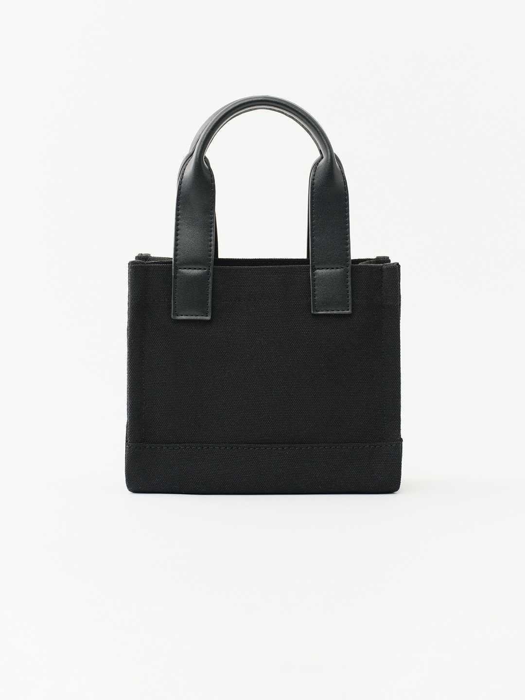 True Religion Item Canvas Mini Tote Black