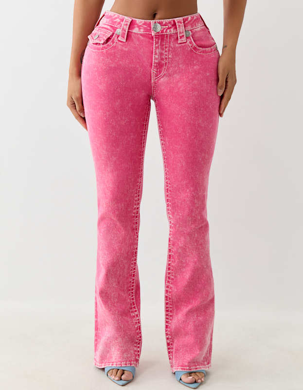 True Religion Becca Mr Boot Big T Flap Sunkist Coral