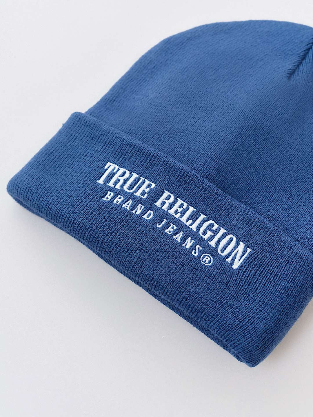 True Religion Arch Logo Beanie Eclipse