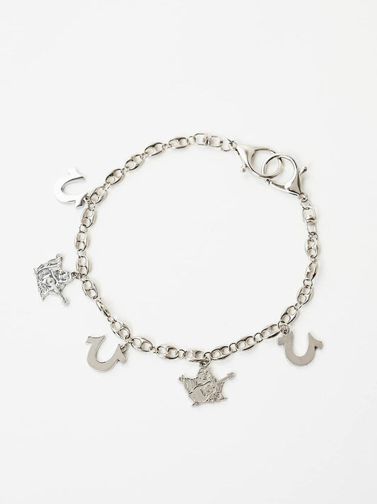 True Religion Belt Hs Buddha Chain Silver