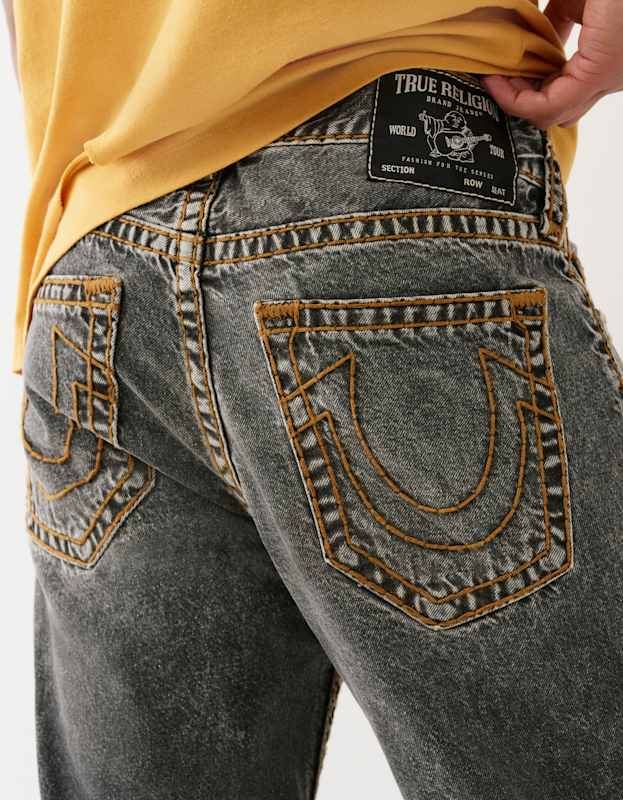 True Religion Ricky Super T Nf 34in Resistance Black Wash