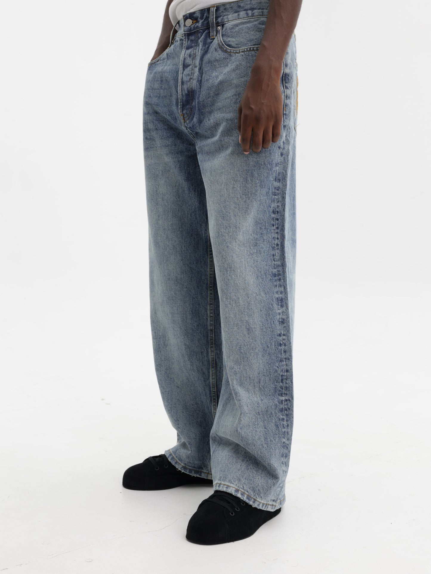 Billionaire Boys Club Astro Wide Leg Denim Pants Blue
