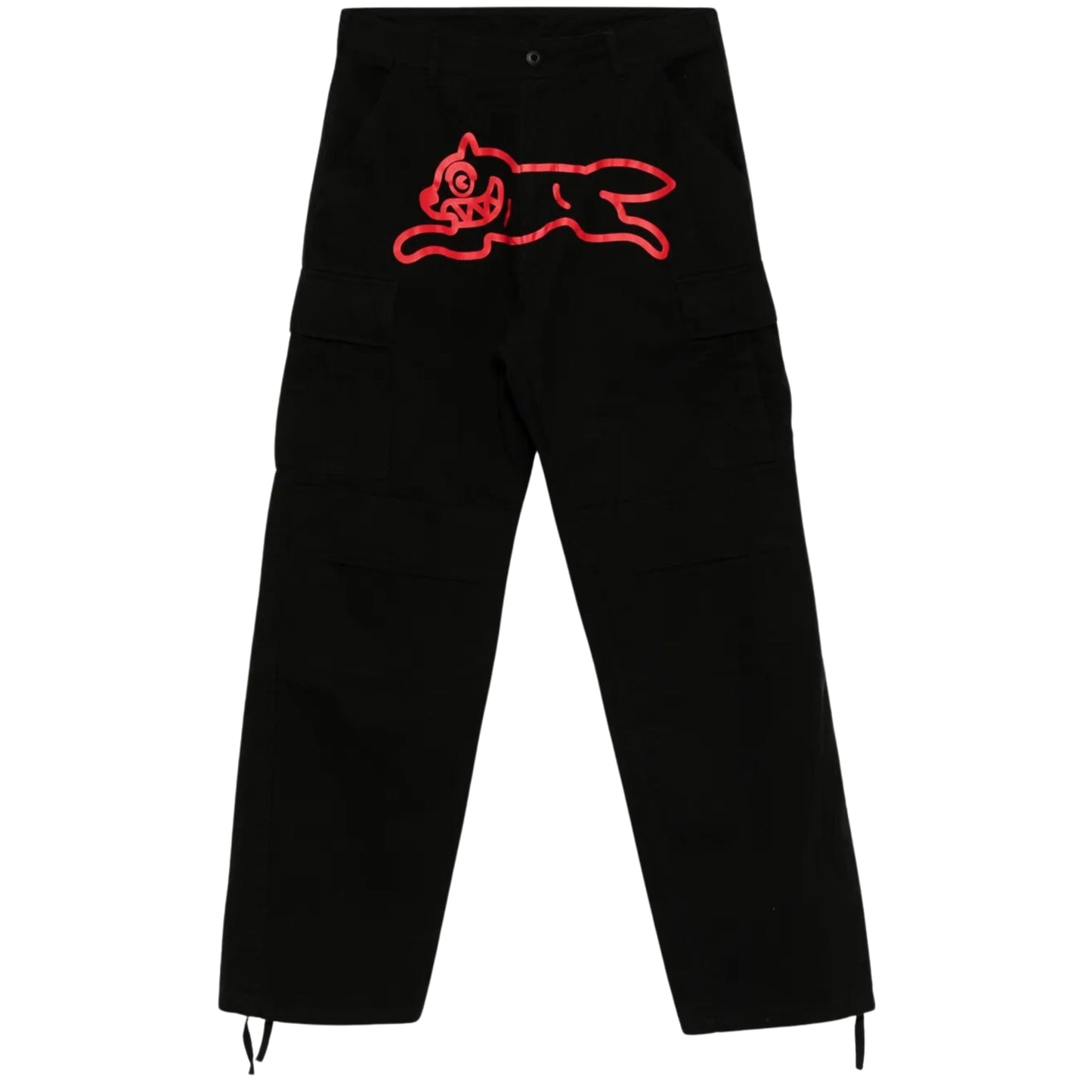 Icecream Cargo Pants Running Dog Black
