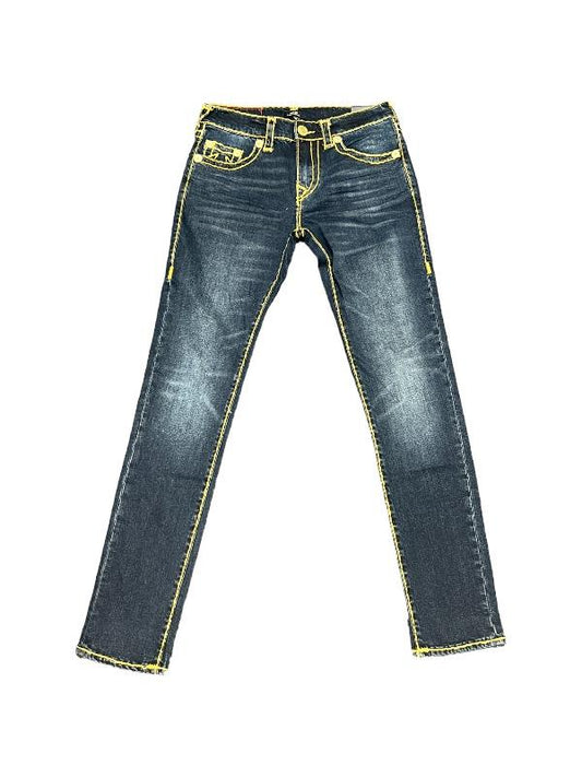 True Religion Jean Rocco Super T 32 In Chicory Dark Wash