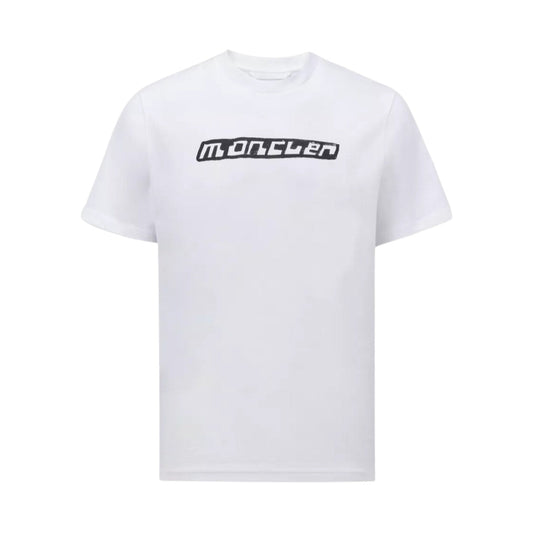 Moncler T-Shirt Logo White