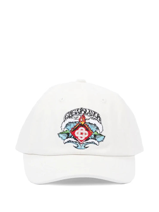 Casablanca Waves Cap White