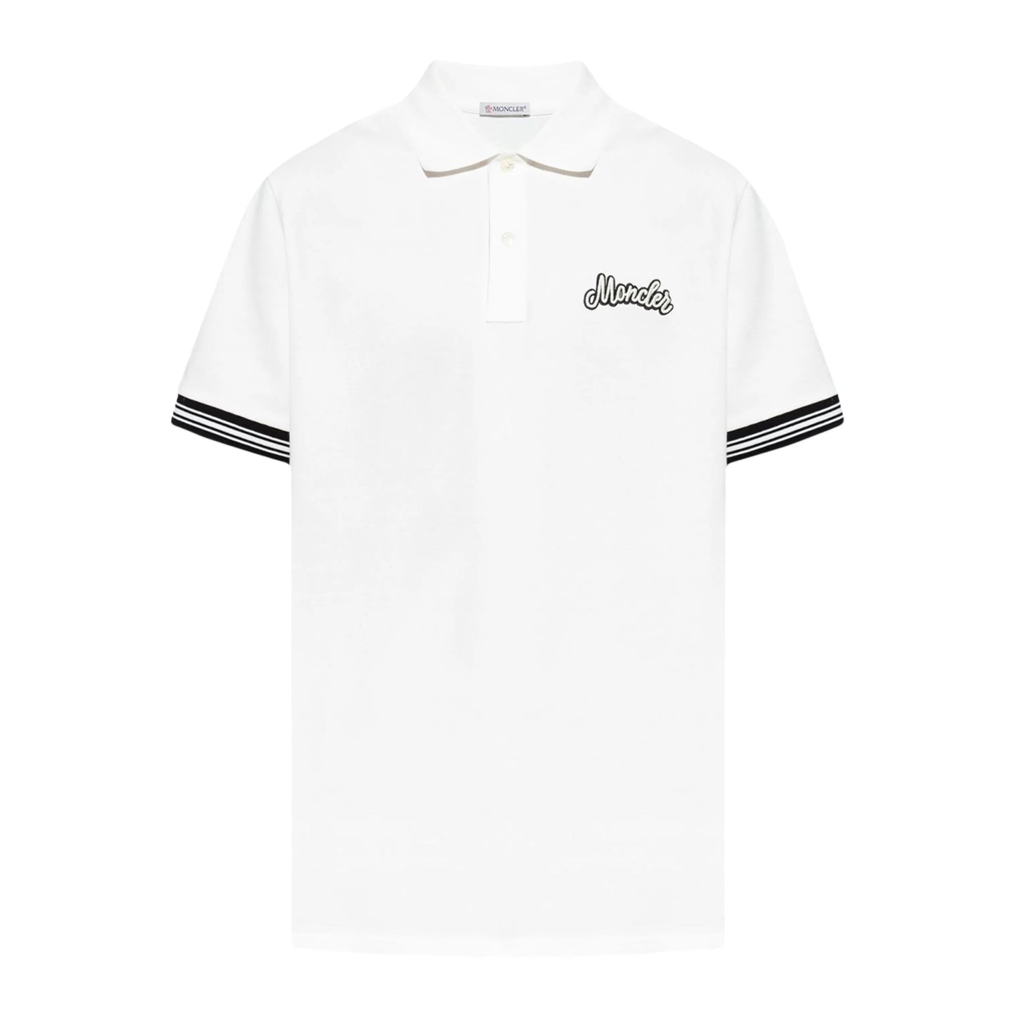 Moncler Golfer Logo White