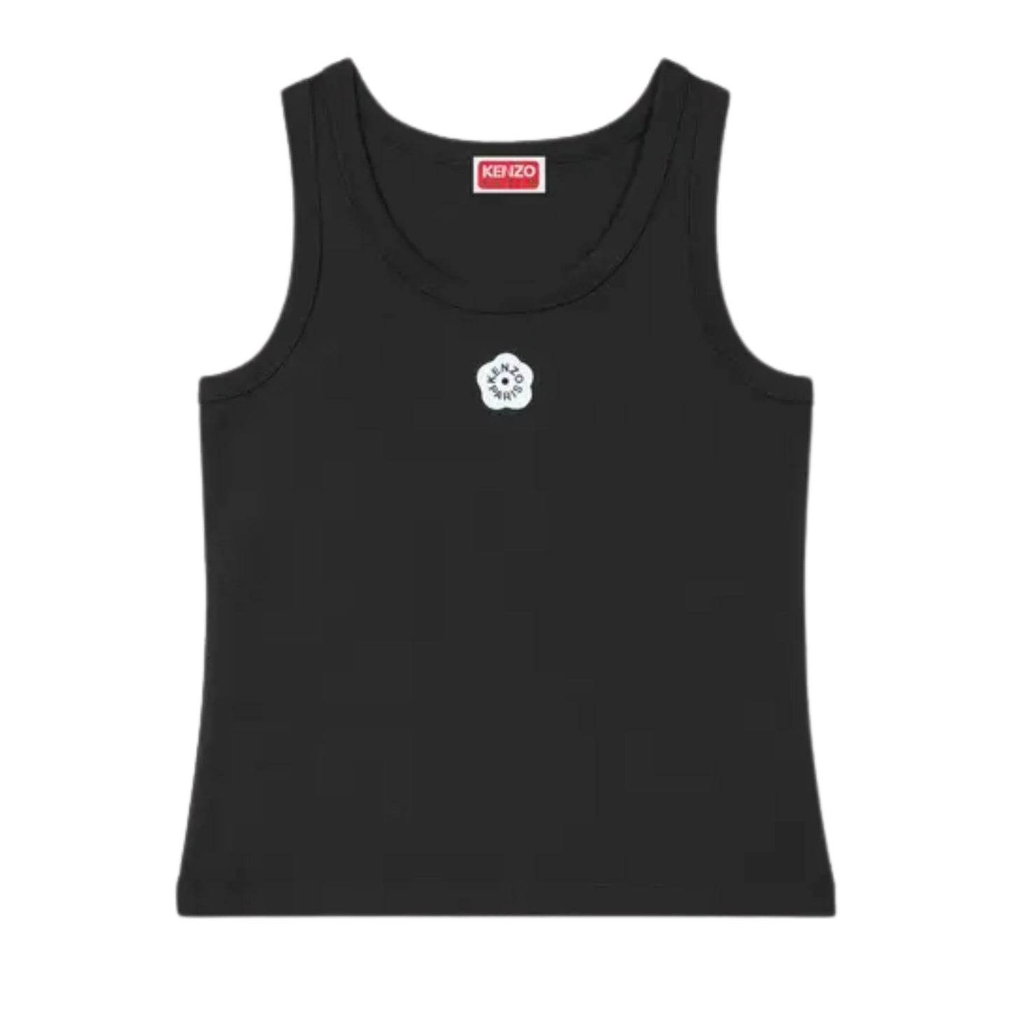 Kenzo Crew Ladies Boke Flower Tank Black