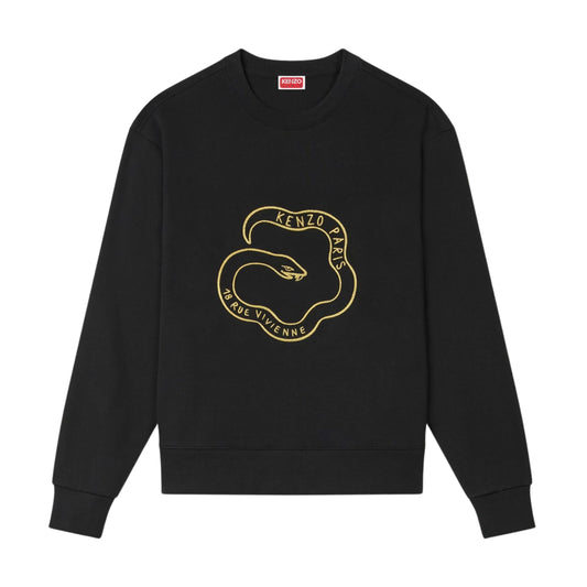 Kenzo Sweater Centre Snake Black