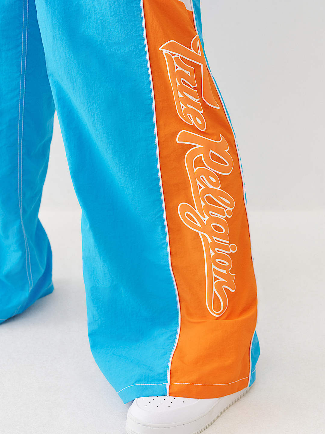 True Religion Sweatpants Color Block Nylon Blithe
